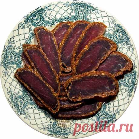 Бастурма мясная (вяленое мясо) - Простые рецепты Овкусе.ру