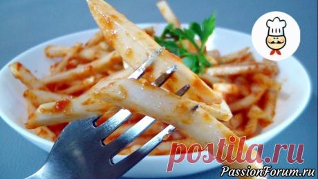 РЕДЬКА - ОБАЛДЕТЬКА - запись пользователя Волшебная еда (Волшебная еда) в сообществе Болталка в категории Кулинария Так как рецепт этот уходит корнями в мою молодость, то вдаваться сильно в подробности не буду. Просто приготовьте и попробуйте. Поверьте, найдете для себя совсем новый вкус редьки. Ингредиенты: • Редька – 1 шт.