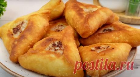 Беляши «Пятиминутки». Рецепт на кефире: сочная начинка