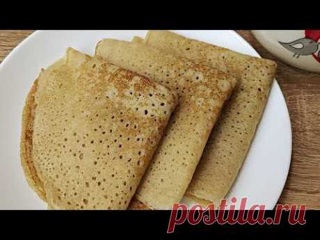 Блинчики на Кефире с Дырочками (ажурные). Просто тают во рту!