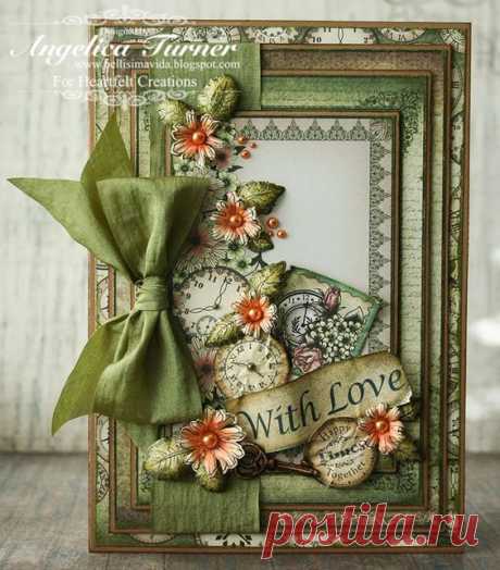 Коробочки-объемные открытки. Скрапбукинг