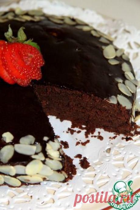 Шоколадно-миндальный торт от Джулии Чайлд - кулинарный рецепт
