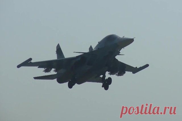 Экипажи Су-34 уничтожили опорный пункт ВСУ. Опорный пункт ВСУ был уничтожен экипажами Су-34.