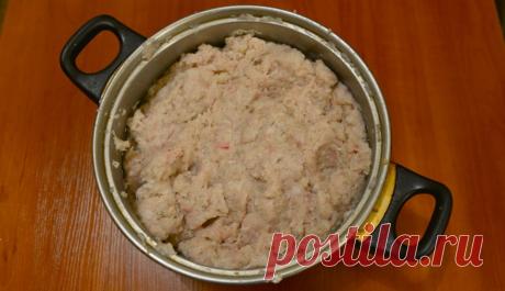 Пельмени со щукой, исторически правильная еда