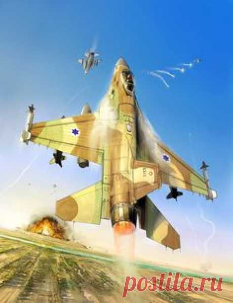 ArtStation - F-16 IAF Osirak, Julien Lepelletier
