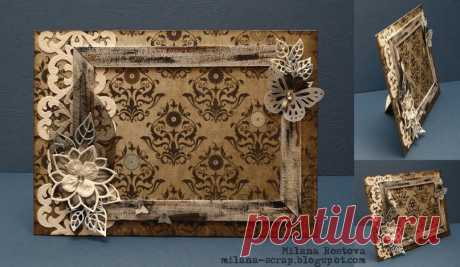 Scrapbooking по-русски! - Мастер-класс по скрапбукингу &quot;Рамка для фото&quot; (Санкт-Петербург)