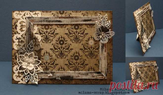 Scrapbooking по-русски! - Мастер-класс по скрапбукингу "Рамка для фото" (Санкт-Петербург)