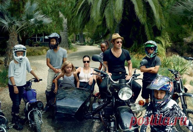 Анджелина Джоли — Фотосессия для «Vogue» 2015