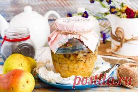Оригинальный рецепт варенья из груш с маком с фото пошагово
