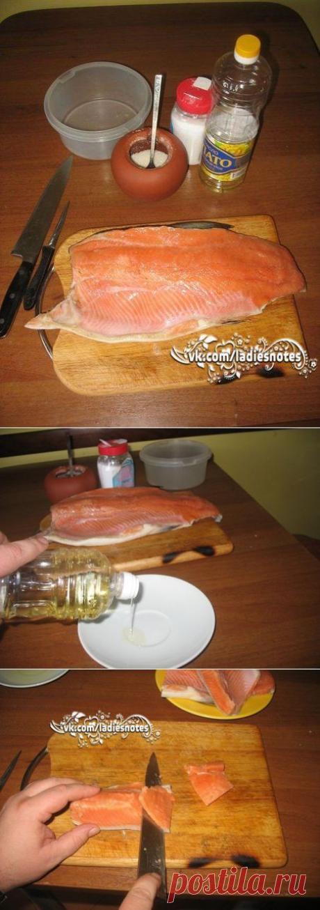 Красная рыба домашнего соления | Женский журнал
