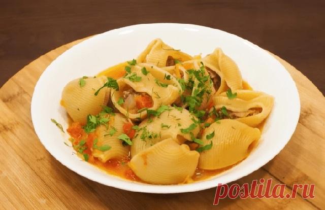 Блюда из мультиварки: фаршированные рожки - mojakuhnja.ru