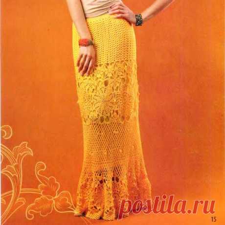 Crochet skirt pattern
