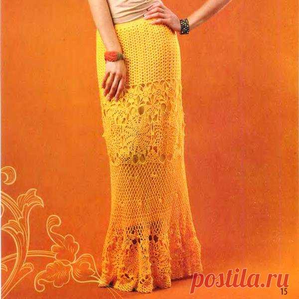 Crochet skirt pattern