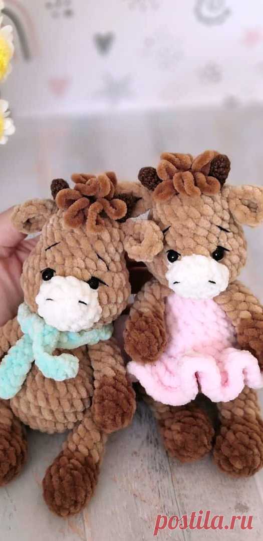 PDF Бычок крючком. FREE crochet pattern; Аmigurumi animal patterns. Амигуруми схемы и описания на русском. Вязаные игрушки и поделки своими руками #amimore - бык, маленький бычок, корова, коровка, телёнок.