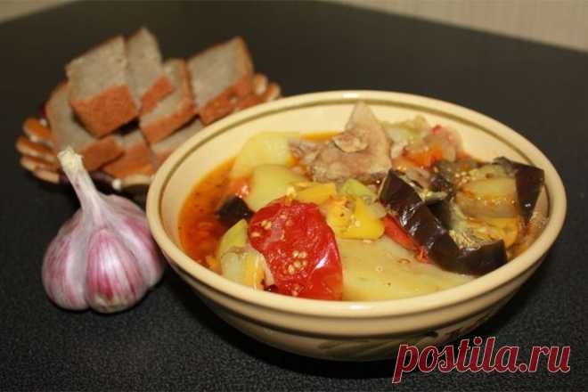 Рецепт хашламы из баранины, а также из говядины, свинины и курицы с фото