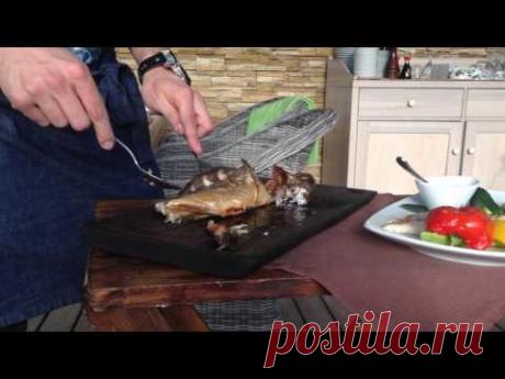 Как разделывают рыбу в ресторане