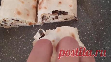 ЗАКУСКА В ЛАВАШЕ ИЛИ ВКУСНЕЙШИЙ ЗАВТРАК!