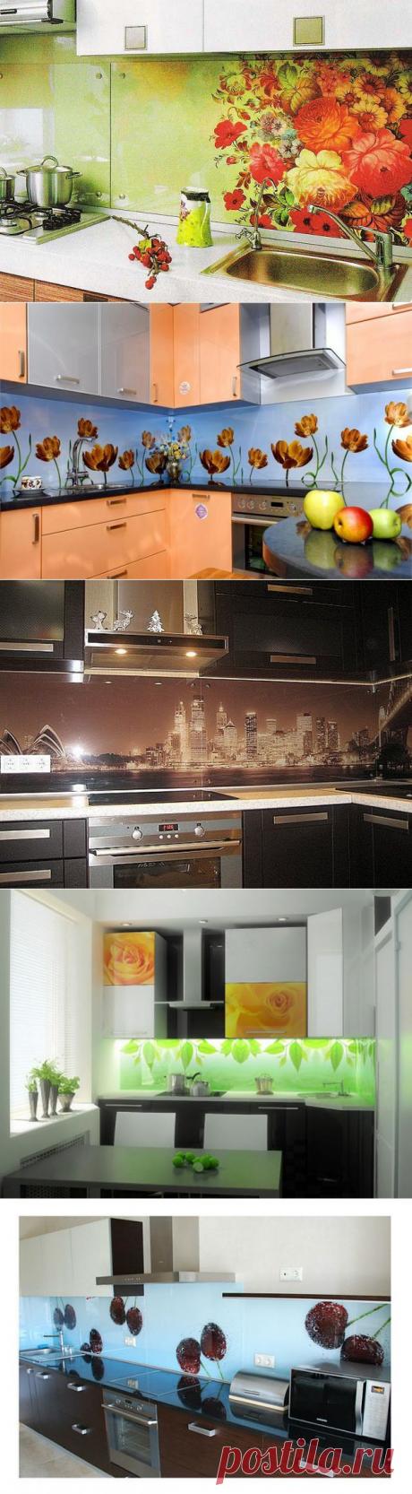 (+1) тема - Стеклянный фартук для кухни - оригинальное решение | Интерьер и Дизайн