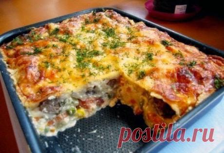 Лучшие кулинарные рецепты: Запеканка с курицей и овощами