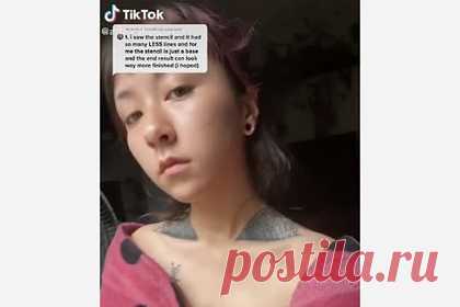 Девушка набила тату в виде паутины и показала испорченную мастером кожу. Девушка продемонстрировала неудачную татуировку на своем теле и прославилась в сети. На размещенных кадрах Эшли Кинг (Ashley King) объяснила, что захотела нанести на ключицы симметричный рисунок в виде паутины. Однако мастер нанес слишком много линий, из-за чего финальный результат стал напоминать жабры.