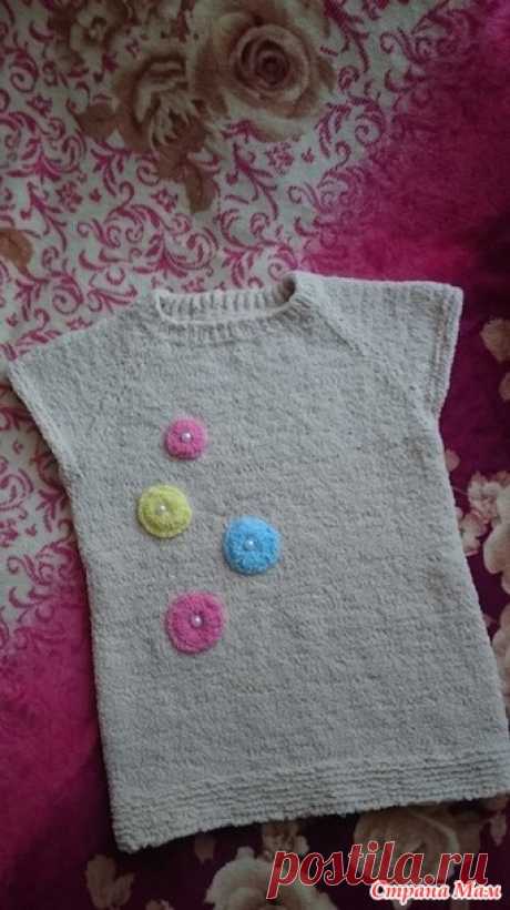 Очень теплая жилетка - Вязание для детей - Страна Мам