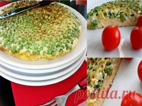 КУЛИНАРНЫЕ ОТКРОВЕНИЯ ОТ СВЕТЛАНЫ МЕТАКСА: Омлет с зеленым горошком