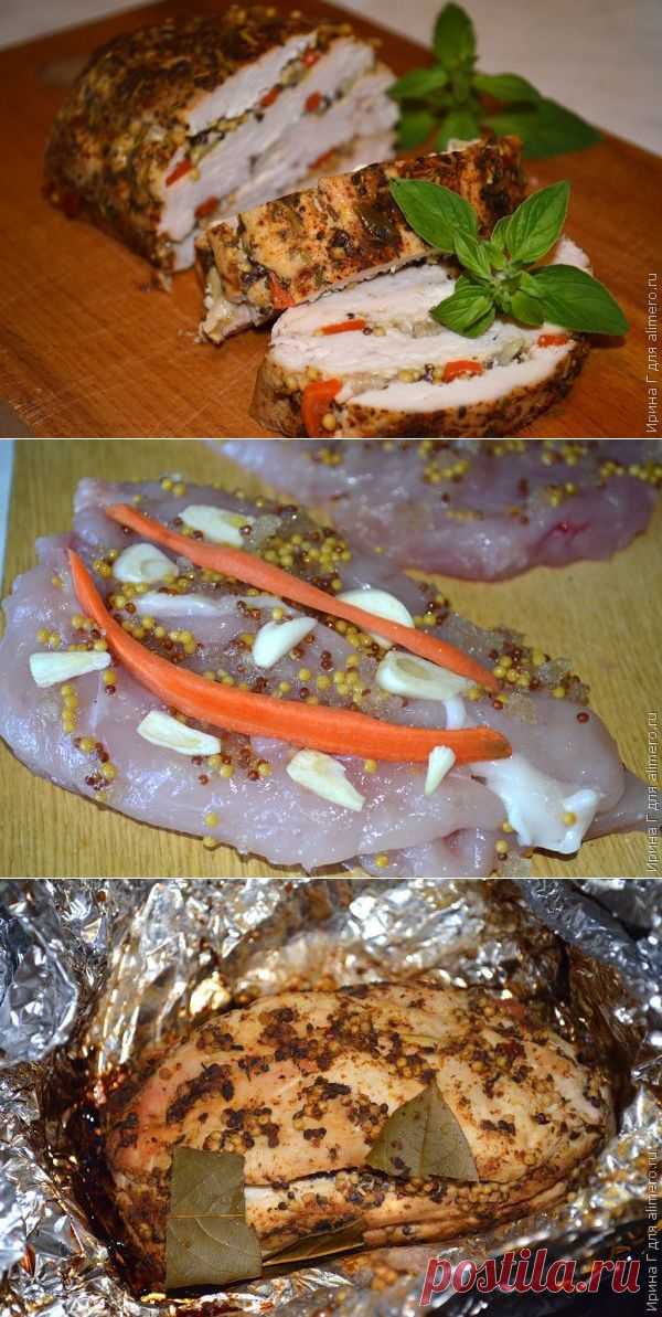 Запеченная куриная грудка "А-ля буженина"