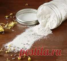 Натуральная детская присыпка своими руками