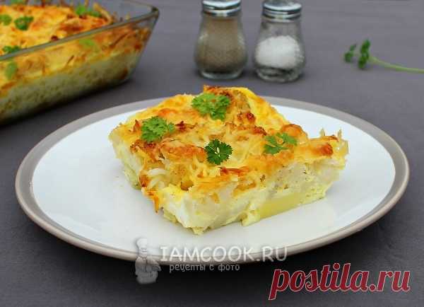 Цветная капуста с картошкой в духовке