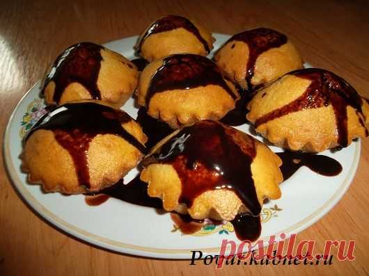 Кексы на кефире. Кексы в формочках с манкой. | Вкусные Рецепты