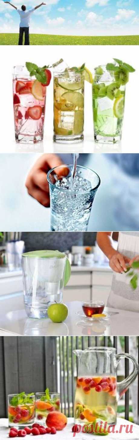 Рецепты вкусной воды в домашних условиях