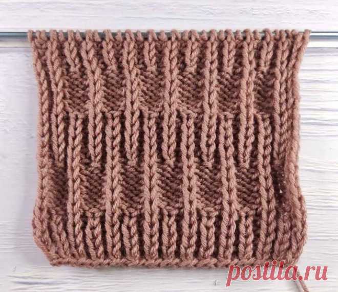 ​Необычная резинка спицами