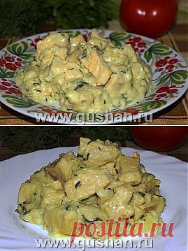 Куриное филе с подливой | Готовим просто и вкусно