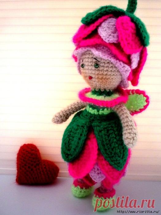 вязаная эльфочка Флорентина