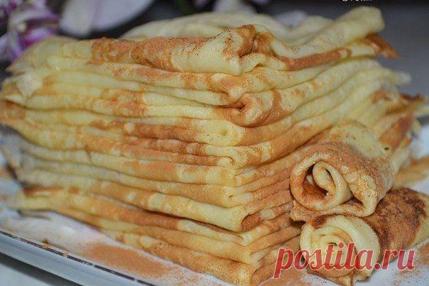 Вкуснющие блинчики.