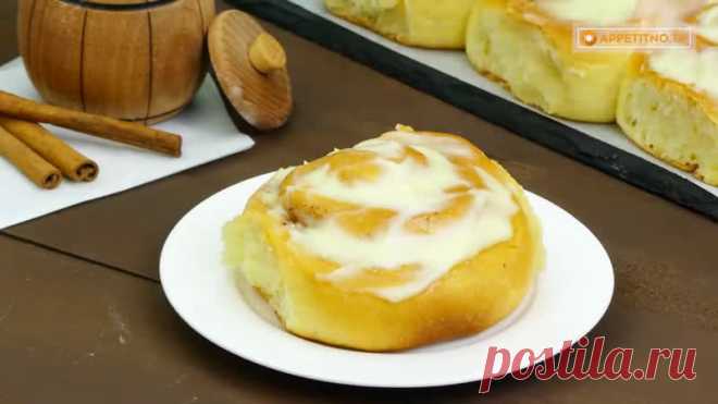 Булочки ”Синабон” лёгкие, нежные и невыносимо вкусные! Когда хочется сладкого к чаю!