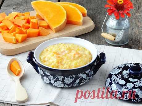 Кукурузная каша с тыквой в мультиварке рецепт с фото - 1000.menu