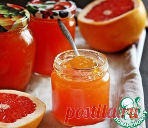 Грейпфрутовый конфитюр - кулинарный рецепт