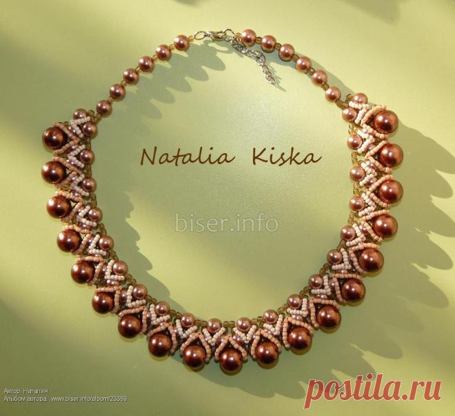 Колье "МАРГАРИТА" | biser.info - всё о бисере и бисерном творчестве