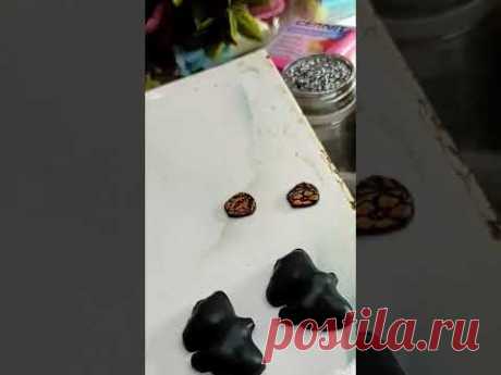 Ещё одна интересная техника #творчество #polymerclay #cernit #diy #tutorial #полимернаяглина #лепка