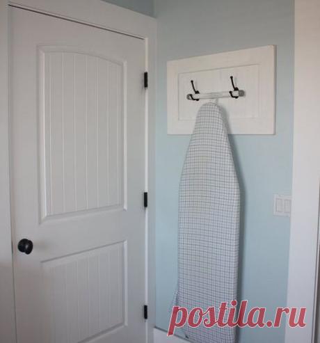 Гладильная доска: 15 способов спрятать её с глаз долой