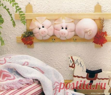 ШЬЕМ ХРЮШЕК С ХВОСТИКОМ | Варварушка-Рукодельница