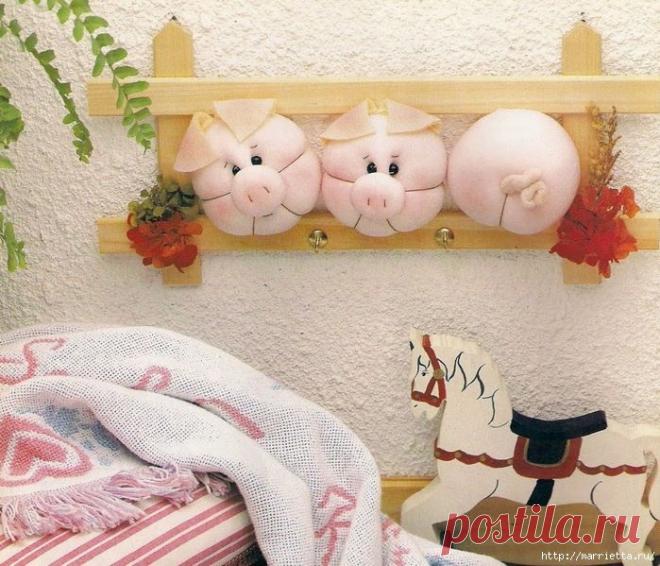 ШЬЕМ ХРЮШЕК С ХВОСТИКОМ | Варварушка-Рукодельница