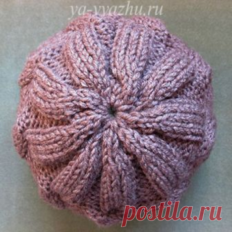 Хотите связать стильную мужскую шапку быстро - вам сюда! | Вязальное настроение...