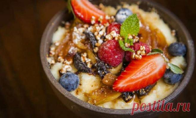 Гурьевская каша с орехами — Sloosh – кулинарные рецепты