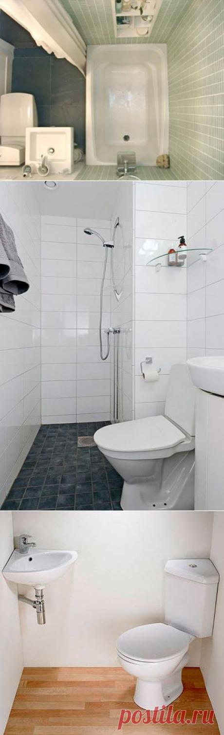 Идеи дизайна маленькой ванной