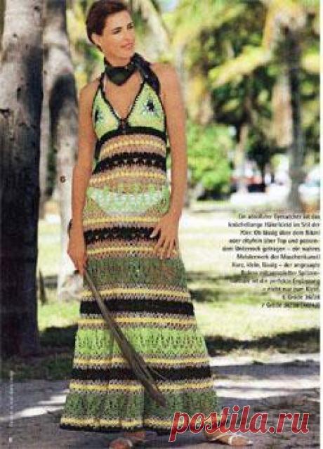 Сарафан крючком