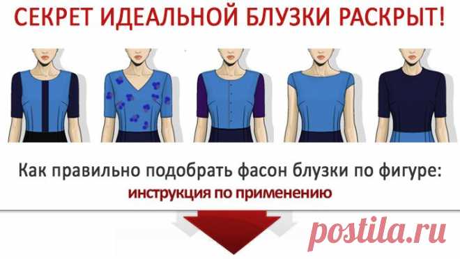 Как подобрать блузку по фигуре - Имидж-студия StyleProfi