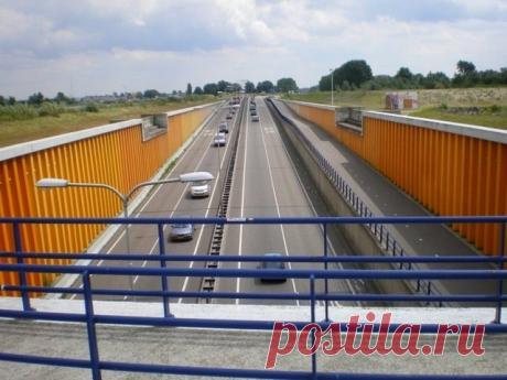 Акведук Велувемеер, Нидерланды. - Путешествуем вместе