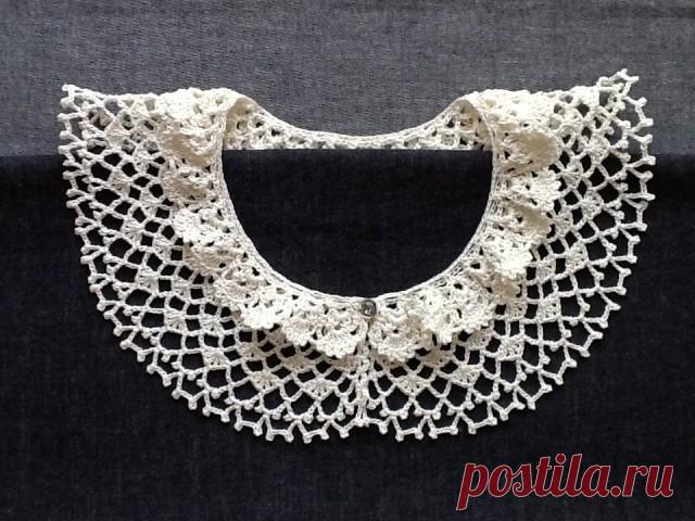 レース編み*つけ襟 作品詳細 | ミチコ* | ハンドメイド通販 iichi（いいち）
